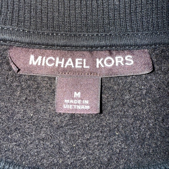 Michael Kors KORS Stretch Knit Sweatshirt Med Unisex Excellent Condition - Picture 5 of 7